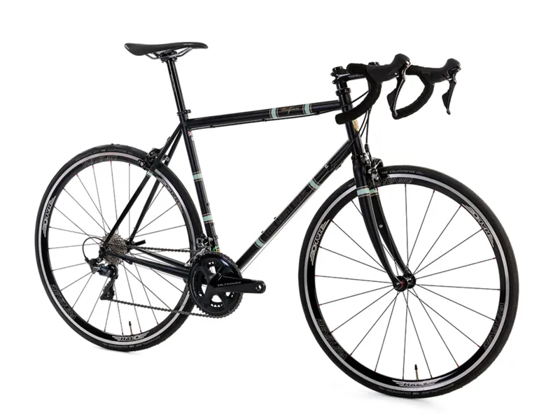 The Light Blue Wolfson Ultegra Flat Black - 56cm